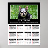 Demotivationele wandkalender 2013: Slechte houding Poster (Voorkant)