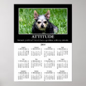 Demotivationele wandkalender van 2014: Slechte hou Poster (Voorkant)