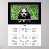 Demotivationele wandkalender van 2015: Slechte hou Poster (Voorkant)