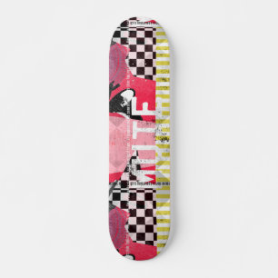 Dempen collage persoonlijk skateboard