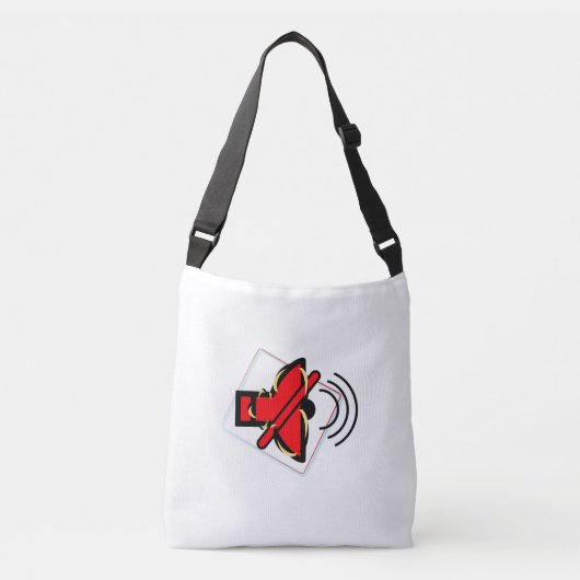 Dempen Crossbody Tas (Voorkant)