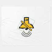 Dempen Fleece Deken (Voorkant (Horizontaal))