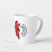 Dempen Latte Mok (Rechterhoek)