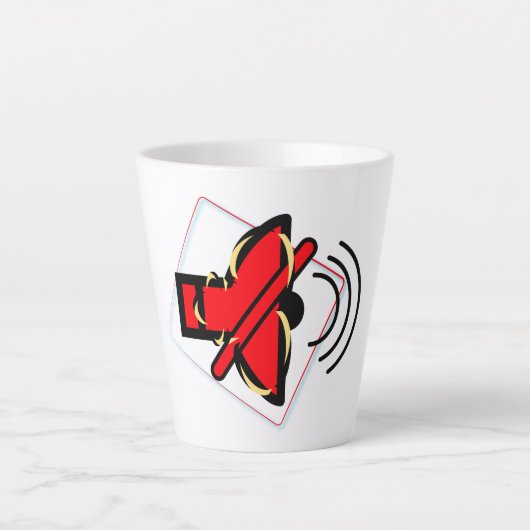 Dempen Latte Mok (Voorkant)