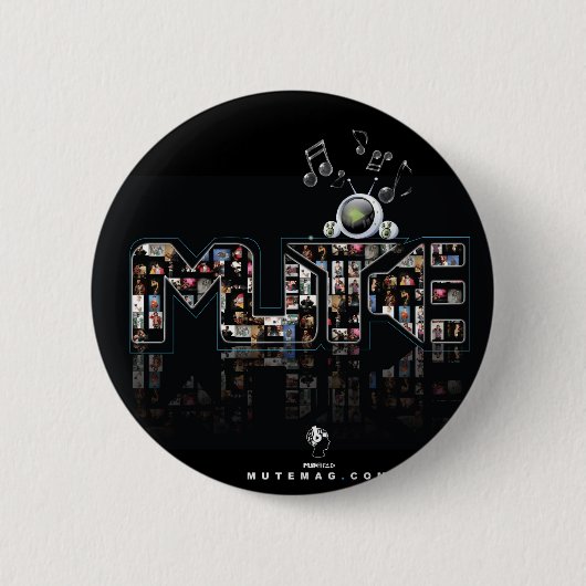 Dempen Media LLC Ronde Button 5,7 Cm (Voorkant)