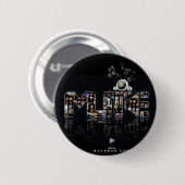 Dempen Media LLC Ronde Button 5,7 Cm (Voorkant /achterkant)