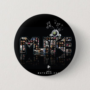 Dempen Media LLC Ronde Button 5,7 Cm