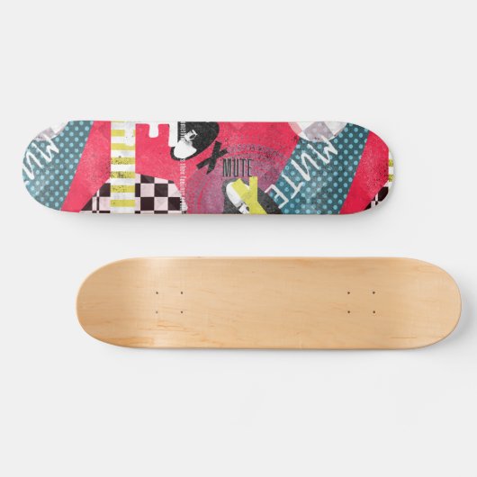 Dempen, optie b persoonlijk skateboard (Horizontaal)