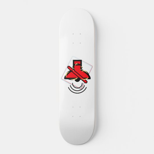 Dempen Persoonlijk Skateboard (Voorkant)