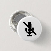 "Dempen" Pictogram Button (Voorkant /achterkant)