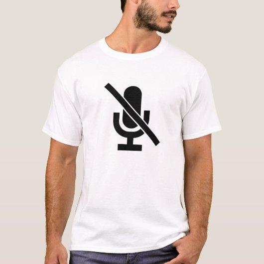 Dempen Pictogram T-Shirt (Voorkant)