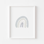 Dempen set van 3 regenboog kinderkamer kunst print