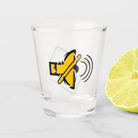 Dempen Shot Glas (Voorkant)