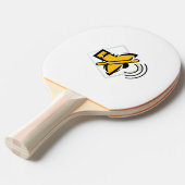 Dempen Tafeltennisbatje (Voorkant Gekanteld)
