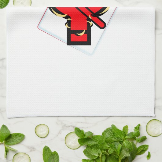 Dempen Theedoek (Gevouwen)