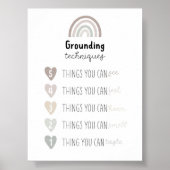 Dempen Toon aarding techniek poster (Voorkant)