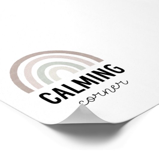 Dempen Toon Calming Corner Poster (Hoek)