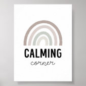 Dempen Toon Calming Corner Poster (Voorkant)