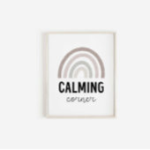 Dempen Toon Calming Corner Poster
