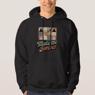 Dempen voor altijd Werkplekstemming met retro-sa Hoodie