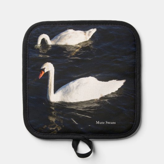 Dempen Zwanen pot houder (Voorkant)