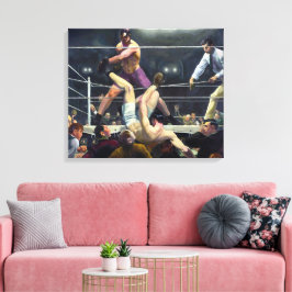 Dempsey and Firpo | George Bellows | Canvas Afdruk