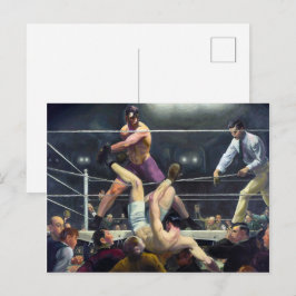 Dempsey and Firpo | George Bellows | Poster Briefkaart