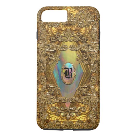 Dempsey Elegant Monogram Case-Mate iPhone Case (Achterkant)