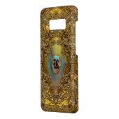 Dempsey Elegant VIII Monogram Case-Mate Samsung Galaxy Hoesje (Achterkant/links)