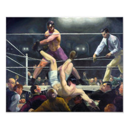 Dempsey en Firpo | George Bellows | Foto Afdruk