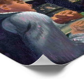 Dempsey en Firpo | George Bellows | Poster (Hoek)