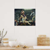 Dempsey en Firpo, George Bellows Poster (Keuken)