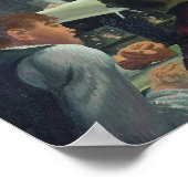 Dempsey en Firpo, George Bellows Poster (Hoek)