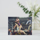 Dempsey en Firpo | George Bellows | POSTER Briefkaart (Staand voorkant)