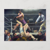 Dempsey en Firpo | George Bellows | POSTER Briefkaart (Voorkant)