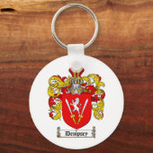 DEMPSEY FAMILIE CREST - DEMPSEY COAT OF ARMS SLEUTELHANGER (Voorkant)