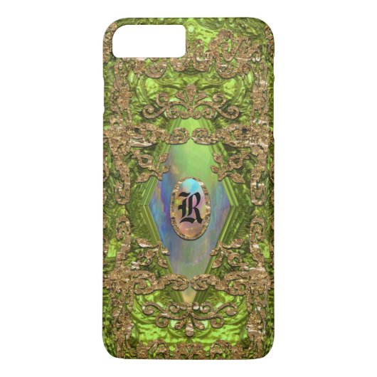 Dempsey Kelley Elegant Monogram Case-Mate iPhone Case (Achterkant)