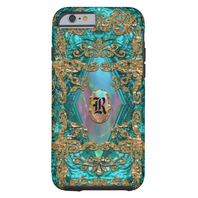 Dempsey Micha Elegant 6/6 s Monogram Case-Mate iPhone Case (Achterkant)