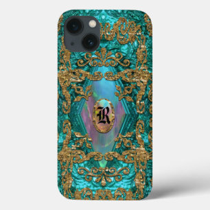 Dempsey Micha Elegant Monogram iPhone 13 Hoesje
