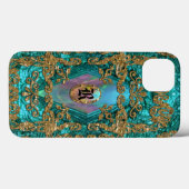 Dempsey Micha Elegant Monogram Case-Mate iPhone Case (Achterkant (horizontaal))