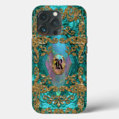 Dempsey Micha Elegant Monogram  Case-Mate iPhone Case (Achterkant)