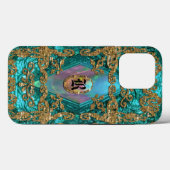 Dempsey Micha Elegant Monogram  Case-Mate iPhone Case (Achterkant (horizontaal))