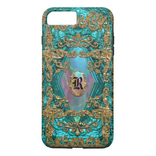 Dempsey Micha Elegant Monogram Case-Mate iPhone Case (Achterkant)