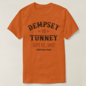 Dempsey vs Tunney T-shirt (Design voorkant)