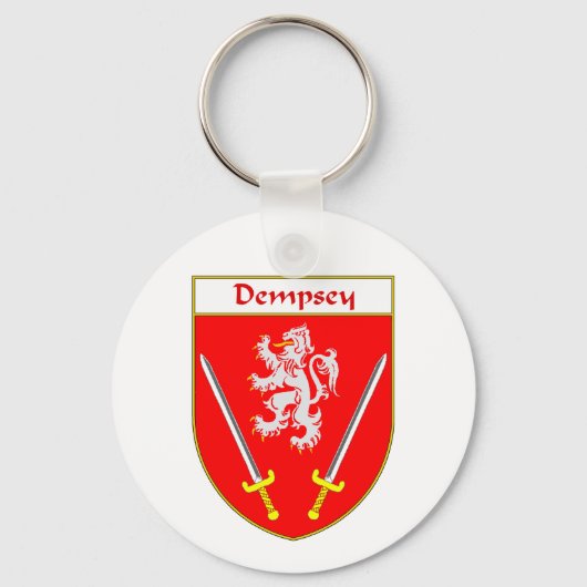 Dempsey Wapenbank/Familiekust Sleutelhanger (Voorkant)