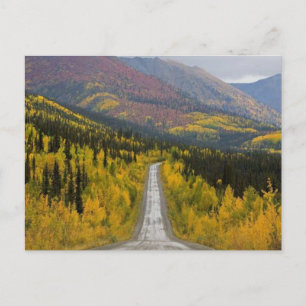 Dempster Highway op een Briefkaart