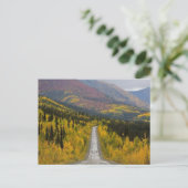 Dempster Highway op een Briefkaart (Staand voorkant)