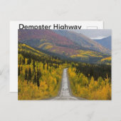 Dempster Highway op een Briefkaart (Voorkant / Achterkant)