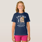 DEMS STEMMEN 2026 2028 VERKIEZINGSFLAGGE USA AMERI T-SHIRT (Voorkant volledig)