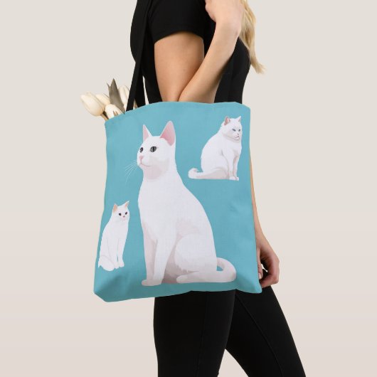 Demure Cats Tote Bag (Dichtbij)